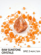The Solar Flare | Raw Sunstone Manifestation Crystal