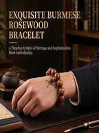 Burmese Rosewood Fragrant Bracelet 'The Sunset Healing' | SUBVIBE