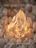 The Matrix Reset | Supreme Raw Clear Quartz Crystal Cluster