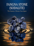 The Blueprint Architect | Dark Luxe Raw Sodalite Logic Stone