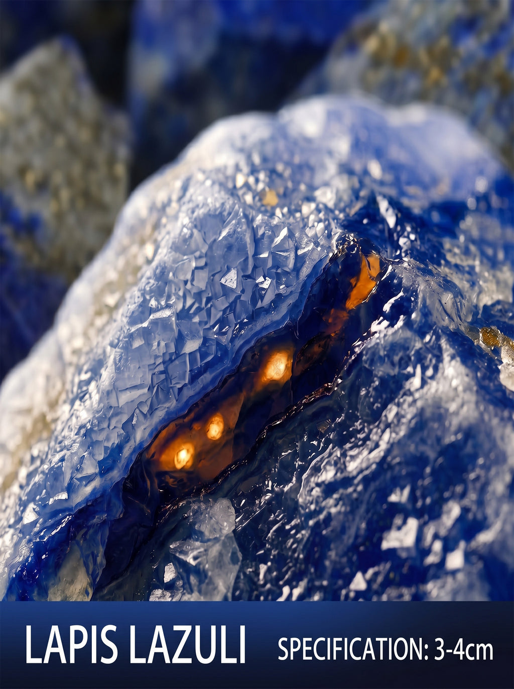 The Sovereign Blue | Premium Raw Lapis Lazuli Crystal