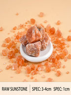 The Solar Flare | Raw Sunstone Manifestation Crystal