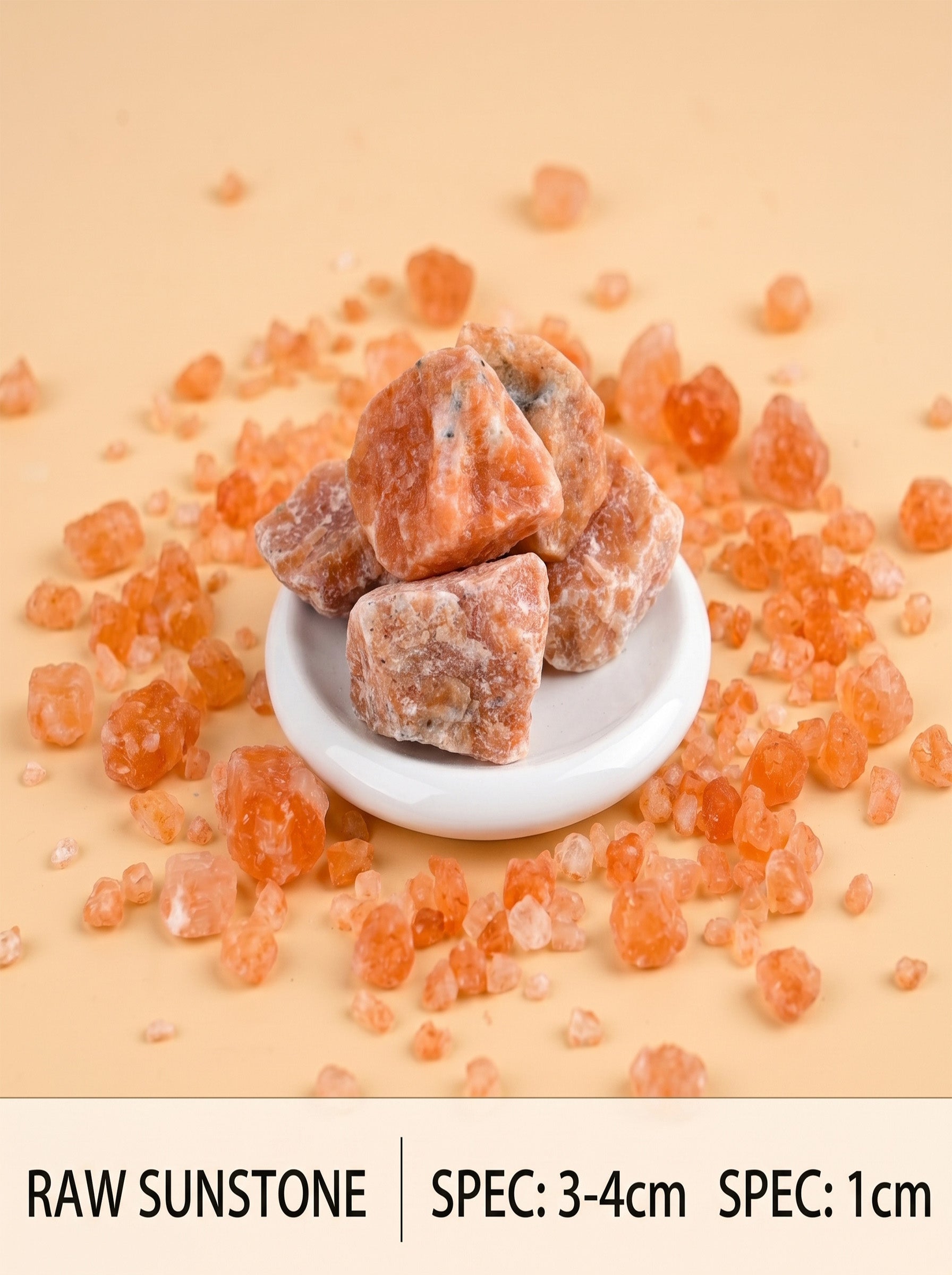 The Solar Flare | Raw Sunstone Manifestation Crystal
