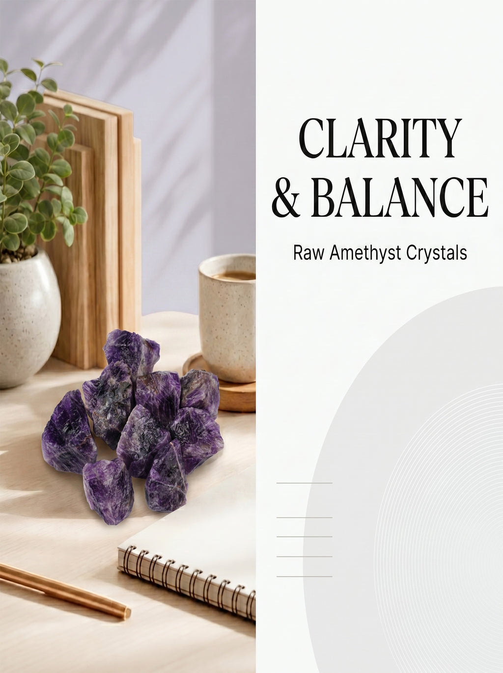 Raw Amethyst Crystal 'The Third Eye Oracle' |Untreated Healing Stone for Meditation, Reiki & Home Decor