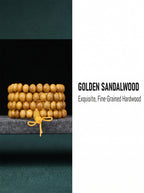 Exotic Goldenwood Bocote 108 Mala Beads | SUBVIBE