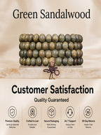 Natural Fragrant Green Sandalwood 108 Mala | SUBVIBE