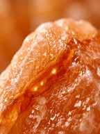 The Ion Sanctuary | Raw Orange Halite Rock Salt Mineral