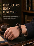 Ultra-Dense Rhinoceros Horn Sandalwood Bracelet | SUBVIBE
