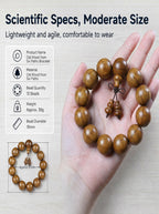 Aged Six Prong Wood Bracelet 'The Iron Fortress' | SUBVIBE