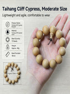 Cliff Cypress Wooden Bracelet 'The Cloud Piercer' | SUBVIBE