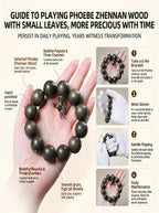 Ancient Bogwood Men's Bracelet 'The Primordial Core' | SUBVIBE