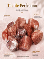 The Passion Ignite | Rare Raw Strawberry Quartz Crystal