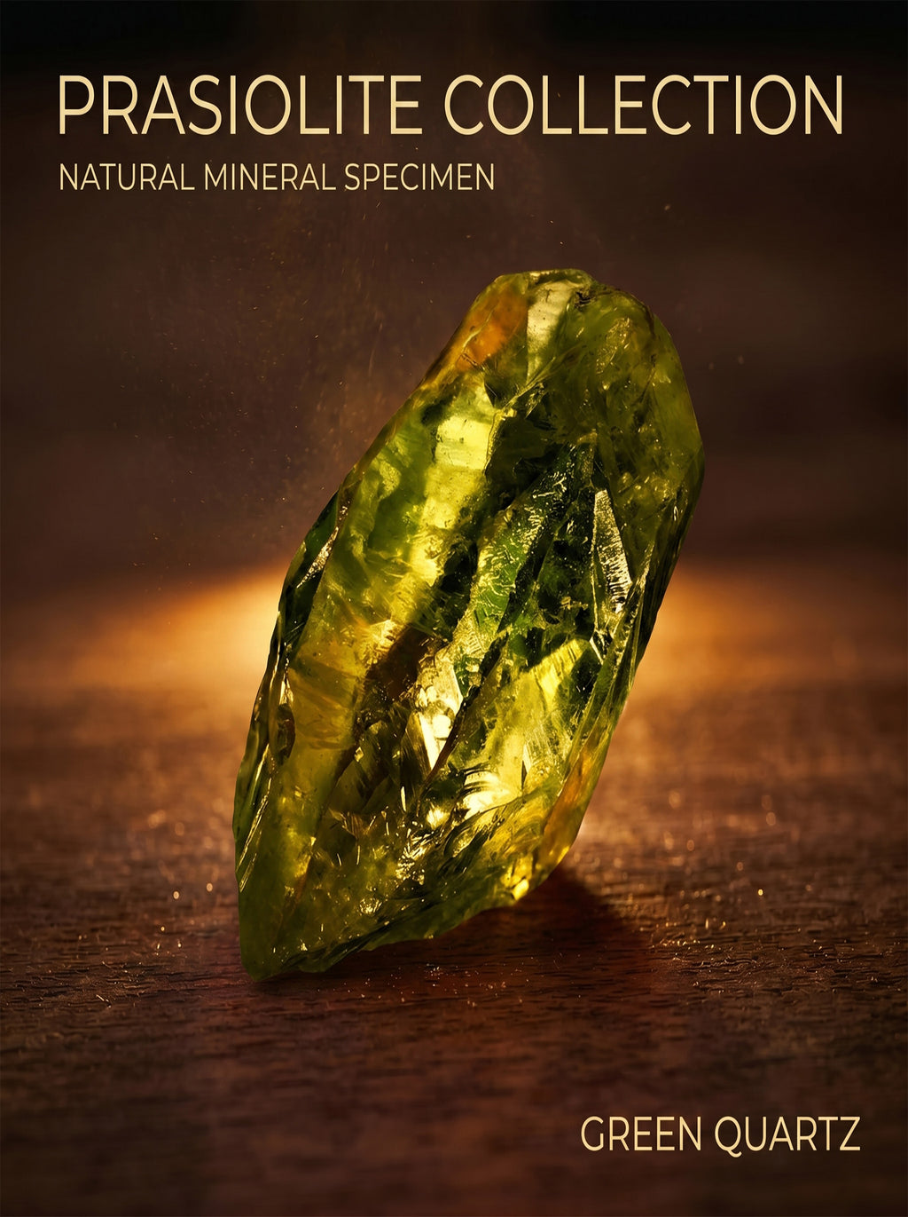 The Abundance Vortex | Rare Raw Green Quartz Specimen