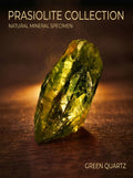 The Abundance Vortex | Rare Raw Green Quartz Specimen