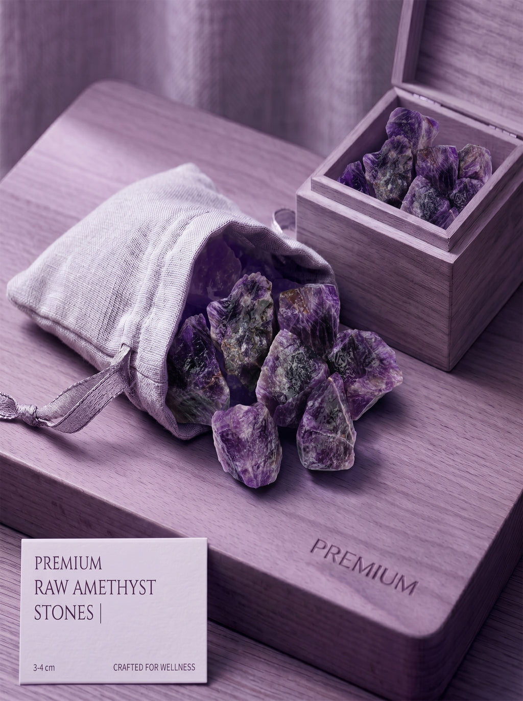 Raw Amethyst Crystal 'The Third Eye Oracle' |Untreated Healing Stone for Meditation, Reiki & Home Decor
