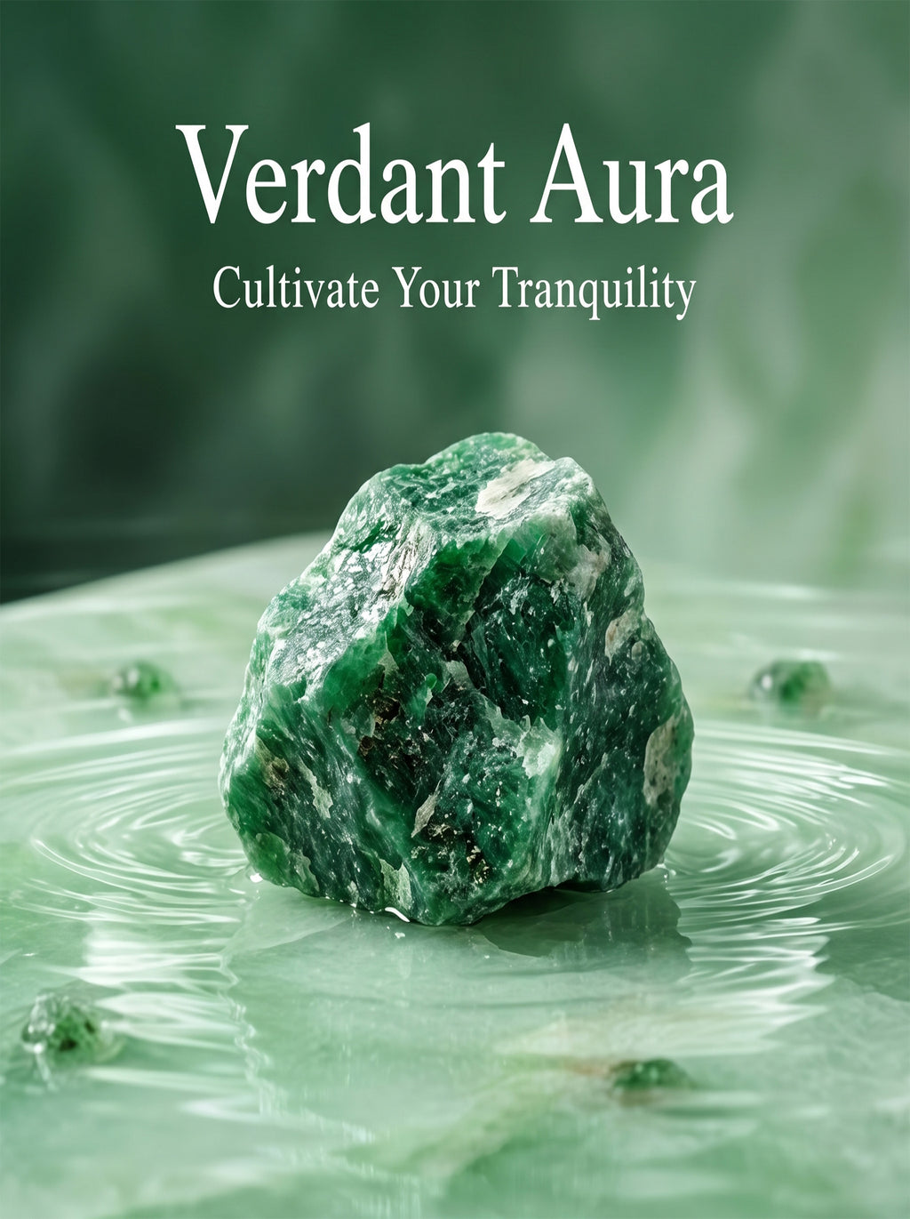 The Serene Meadow | Raw Green Strawberry Quartz Gemstone