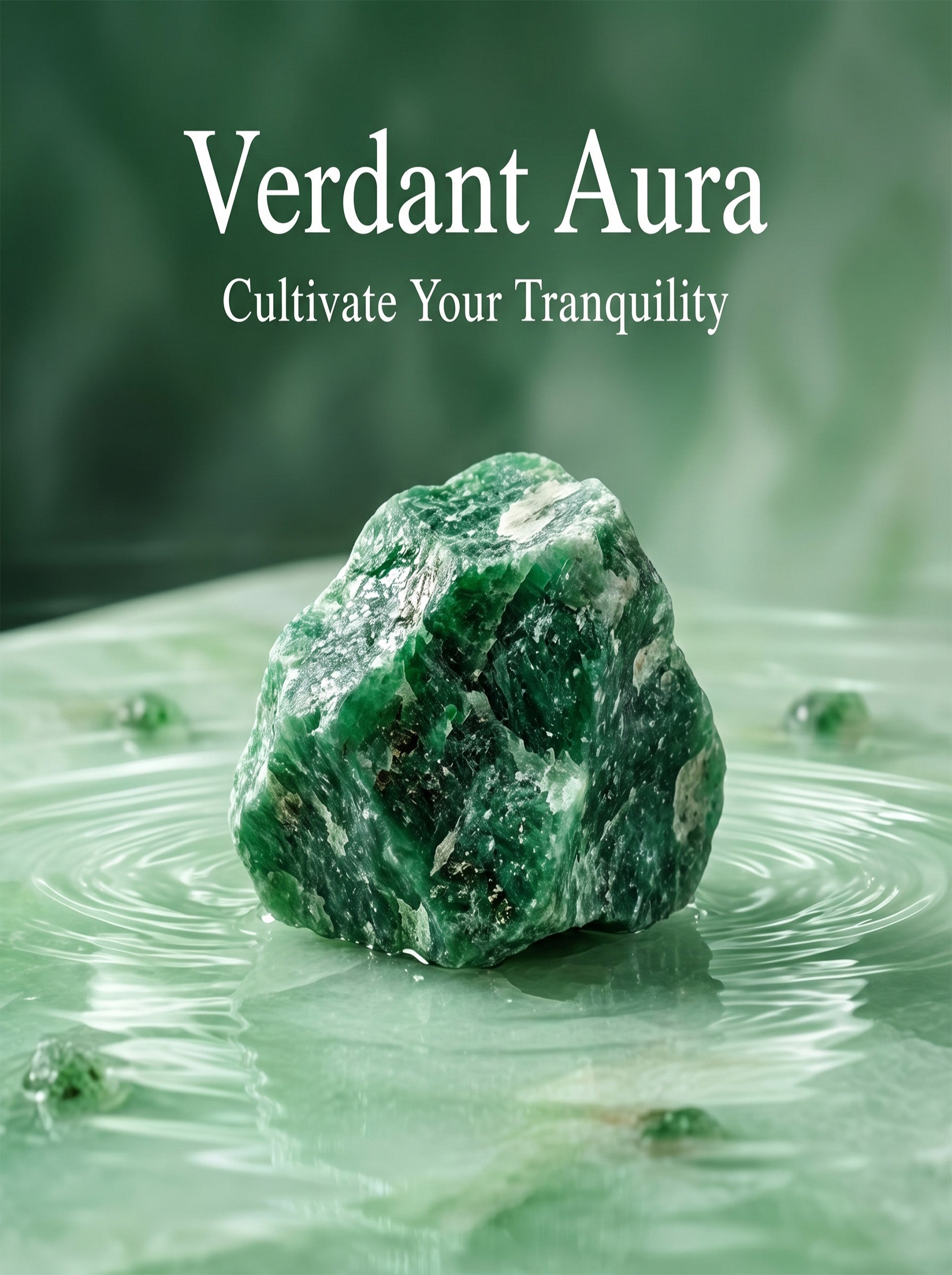 The Serene Meadow | Raw Green Strawberry Quartz Gemstone