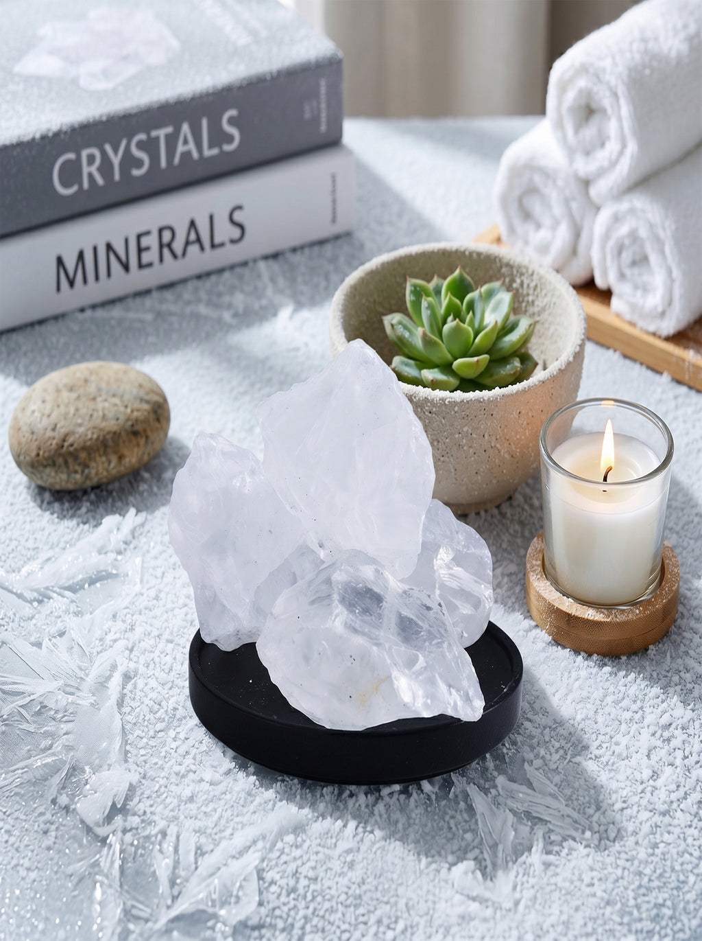 The Cosmic Fog | Cloudy White Quartz Raw Crystal