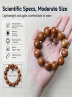 Burmese Rosewood Fragrant Bracelet 'The Sunset Healing' | SUBVIBE