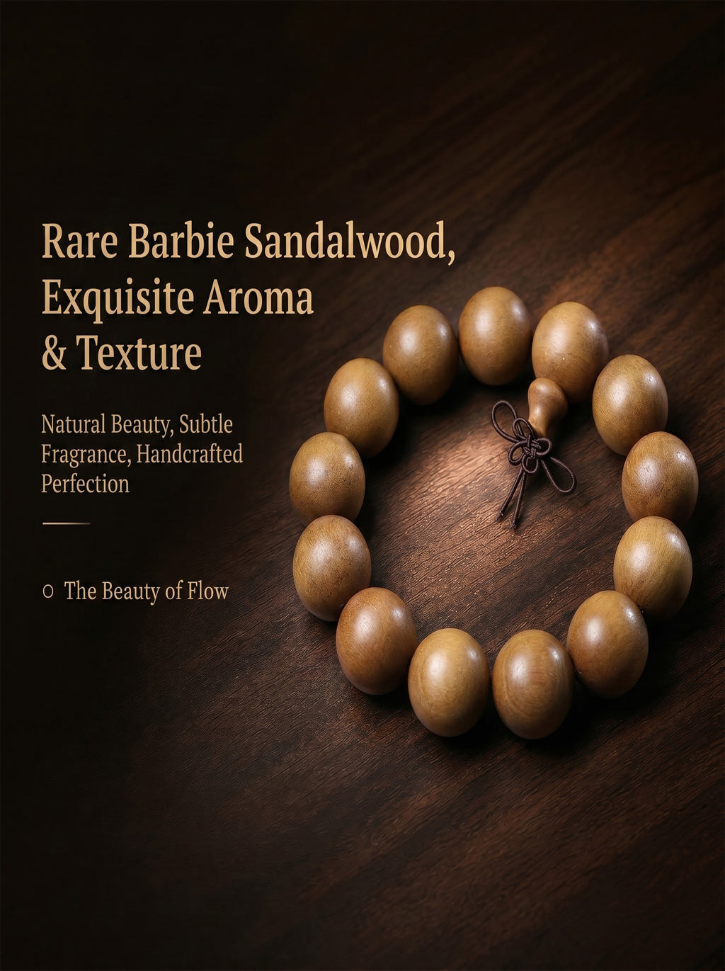 Barbi Sandalwood Fragrant Men's Bracelet | SUBVIBE