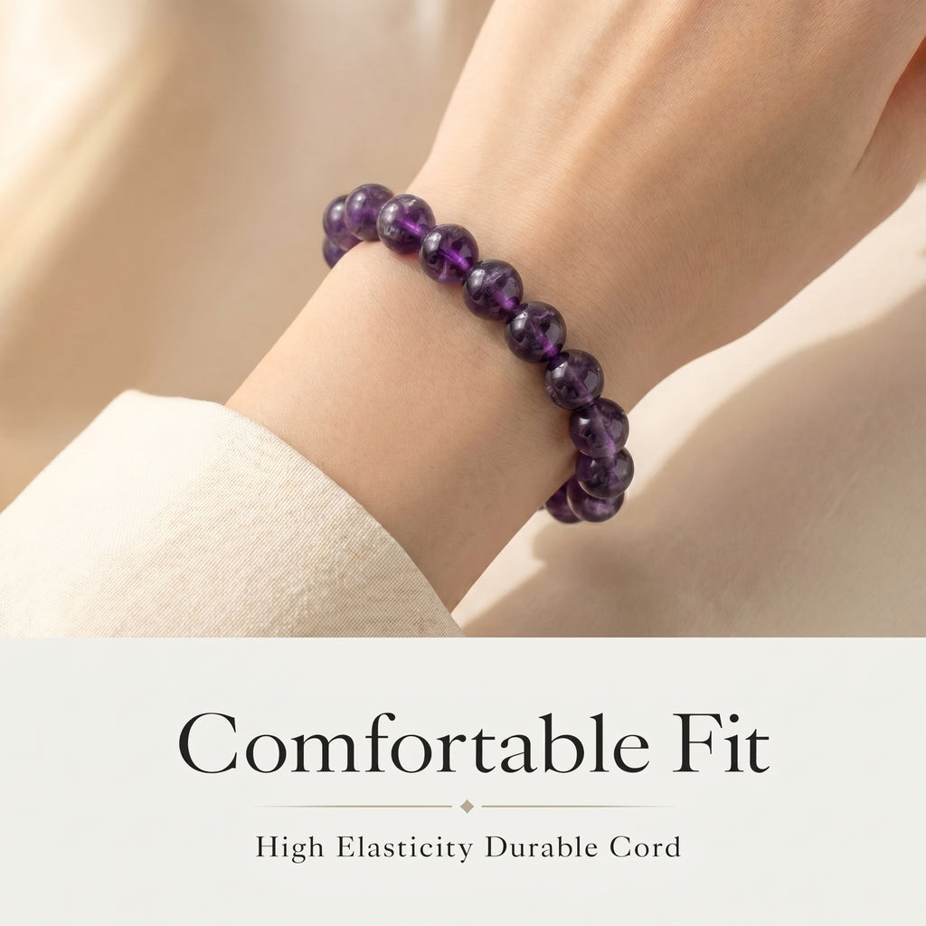 Authentic Uruguayan Amethyst Necklace | The "Stone of Wisdom" | Premium Healing Gemstone Jewelry