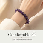 Authentic Uruguayan Amethyst Necklace | The "Stone of Wisdom" | Premium Healing Gemstone Jewelry