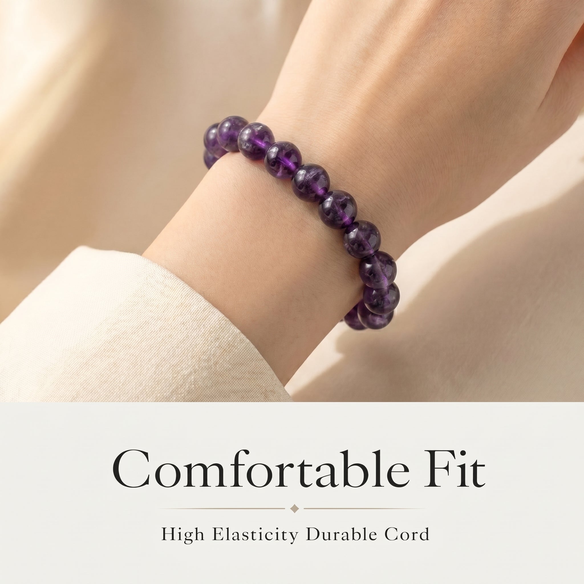 Authentic Uruguayan Amethyst Necklace | The "Stone of Wisdom" | Premium Healing Gemstone Jewelry