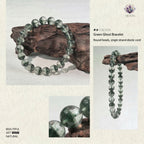 Authentic Green Phantom Quartz Bracelet | The "Money Magnet" | Unique Healing Crystal Jewelry