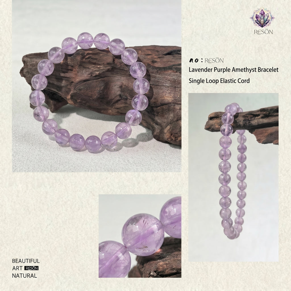 Authentic Lavender Amethyst Necklace | The "Stone of Serenity" | Minimalist Healing Gemstone Jewelry