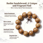 Luxury Fragrant Sandalwood Beaded Bracelet | Modern Oriental Style for Serenity