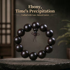 Luxury Ebony Beaded Bracelet | Minimalist Oriental Aesthetic for Refined Taste