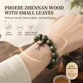 Luxury Ancient Phoebe Beaded Bracelet | Hand-Polished Millennium-Aged Wood for Serenity & Mindfulness