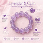 Authentic Lavender Amethyst Necklace | The "Stone of Serenity" | Minimalist Healing Gemstone Jewelry