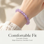 Authentic Lavender Amethyst Necklace | The "Stone of Serenity" | Minimalist Healing Gemstone Jewelry