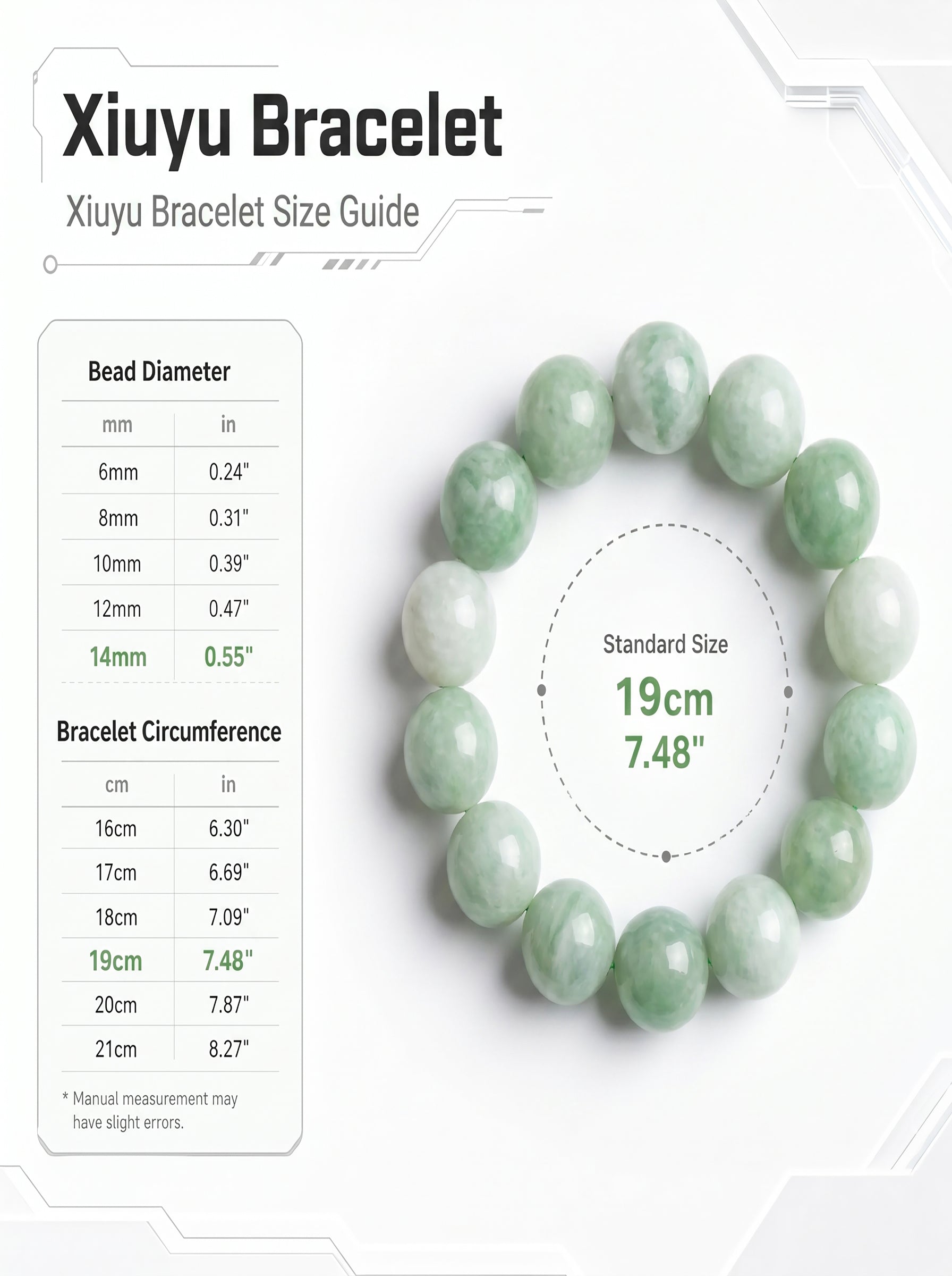Authentic Xiuyan Jade Bracelet with Crystal Accents | The "Stone of Vitality" | Modern Boho-Chic Jewelry