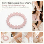 Premium Madagascar Rose Quartz Beaded Bracelet | Hand-Polished Natural Gemstone Jewelry for Elegance & Harmony