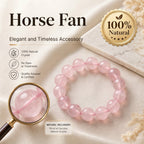 Premium Madagascar Rose Quartz Beaded Bracelet | Hand-Polished Natural Gemstone Jewelry for Elegance & Harmony