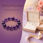 Authentic Purple Fluorite Bracelet | The "Stone of Spirit" | Unique Gemstone Jewelry for Meditation
