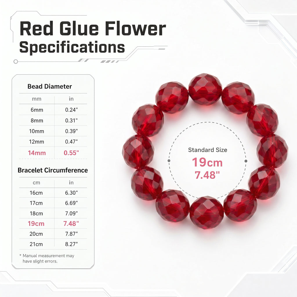 Premium Red Fire Quartz Beaded Bracelet | Hand-Polished Natural Gemstone Jewelry for Abundance & Passion