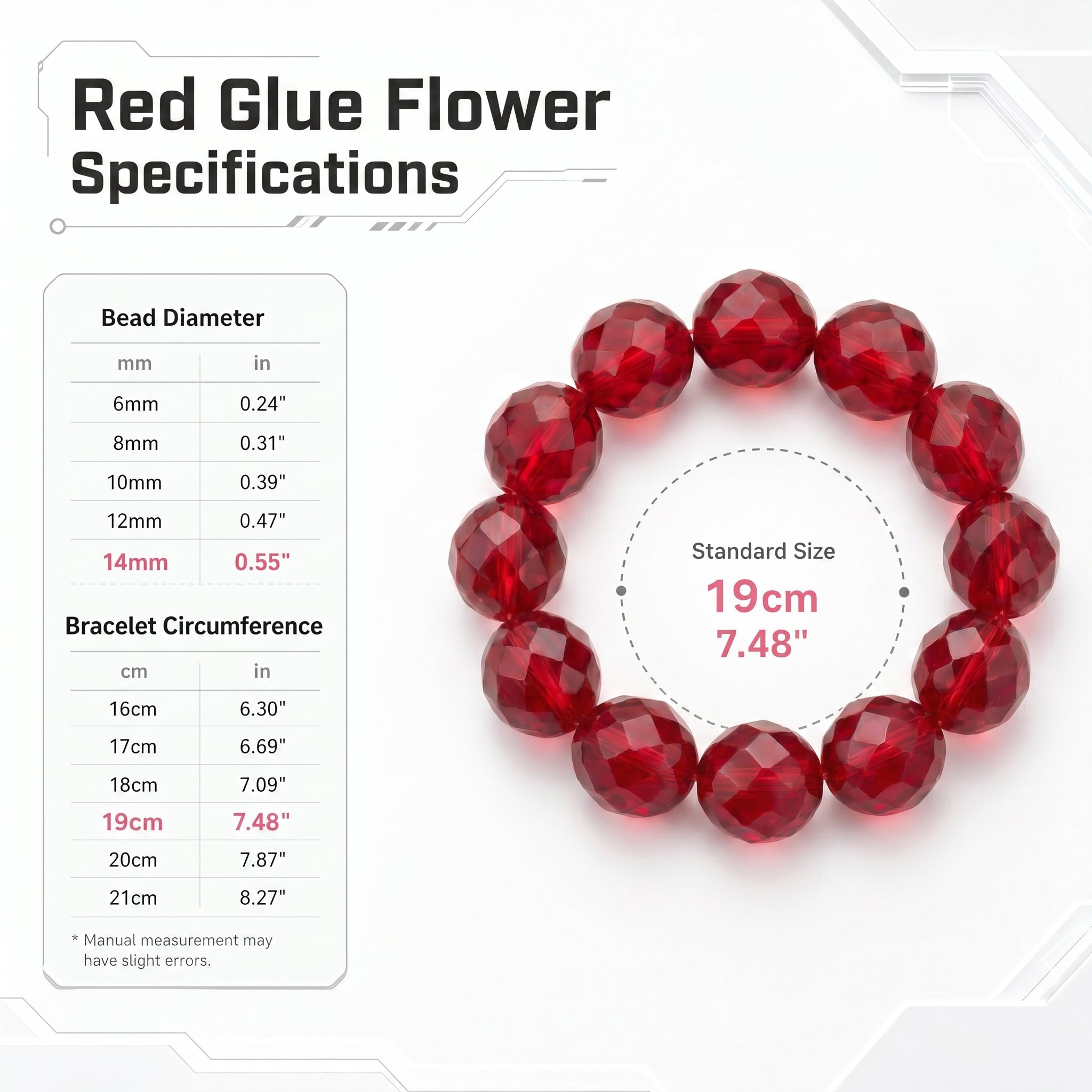Premium Red Fire Quartz Beaded Bracelet | Hand-Polished Natural Gemstone Jewelry for Abundance & Passion