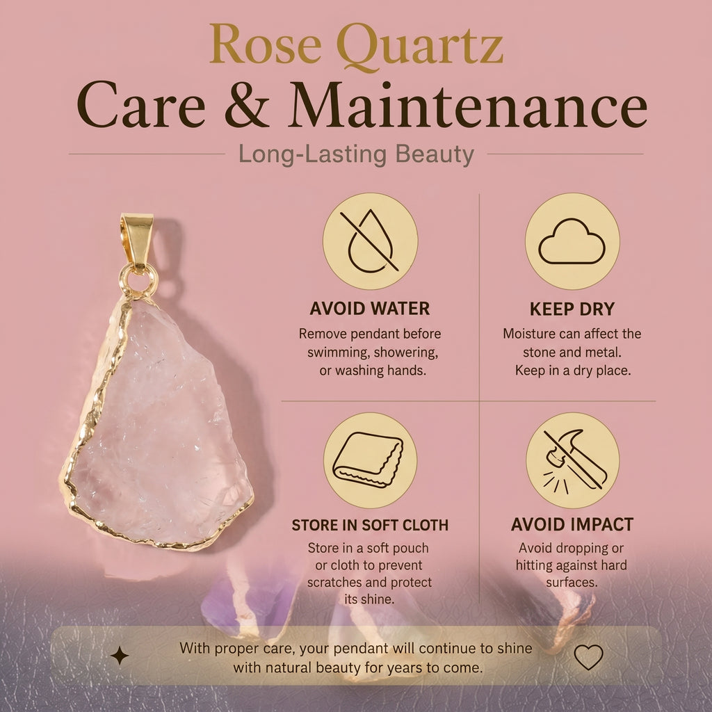 Authentic Raw Crystal Necklace | The "Energy Balance" Collection | Handcrafted Gold-Edged Mineral Pendant