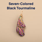 Authentic Raw Black Tourmaline Necklace | The "Stone of Protection" | Unique Artisan Wire-Wrapped Jewelry
