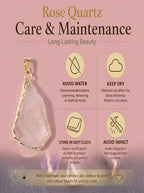Authentic Raw Crystal Necklace | The "Energy Balance" Collection | Handcrafted Gold-Edged Mineral Pendant