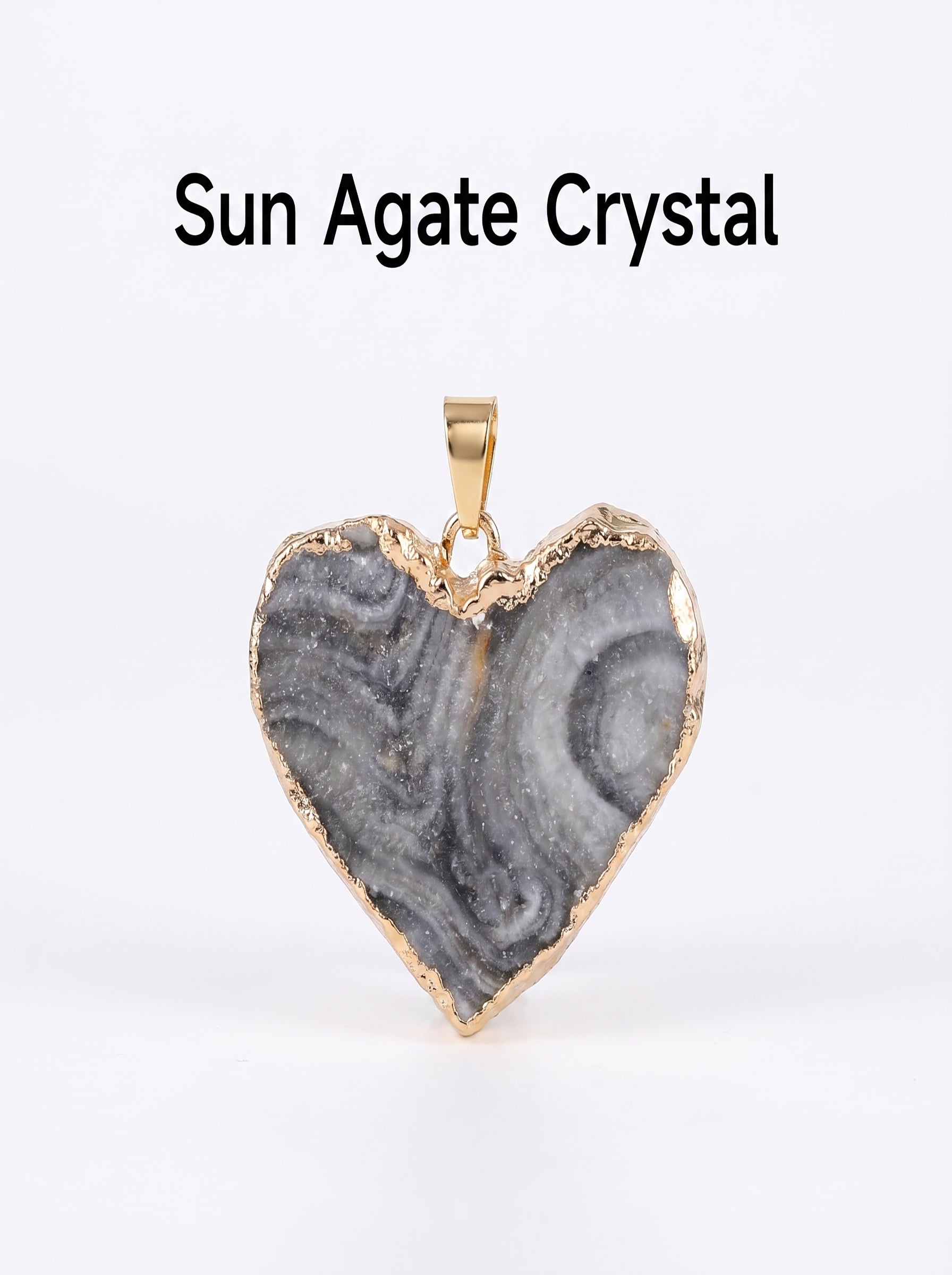 Authentic Sun Agate Rectangle Necklace | The "Stone of Vitality" | Minimalist Gemstone Jewelry