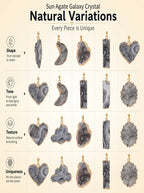 Natural Sun Agate Rectangle Pendant: The Stone of Vitality — Kailash Vein