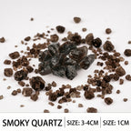 Authentic Smoky Quartz Raw Stone | The "Stone of Stability" | Unique Natural Crystal for Meditation & Decor