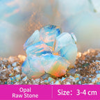 Authentic Raw Opal Stone | The "Stone of Kaleidoscope" | Unique Natural Gem for Custom Jewelry Design