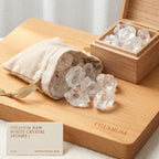 Authentic Raw Clear Quartz | The "Master Healer" | Unique Natural Crystal for Meditation &amp; Home Decor