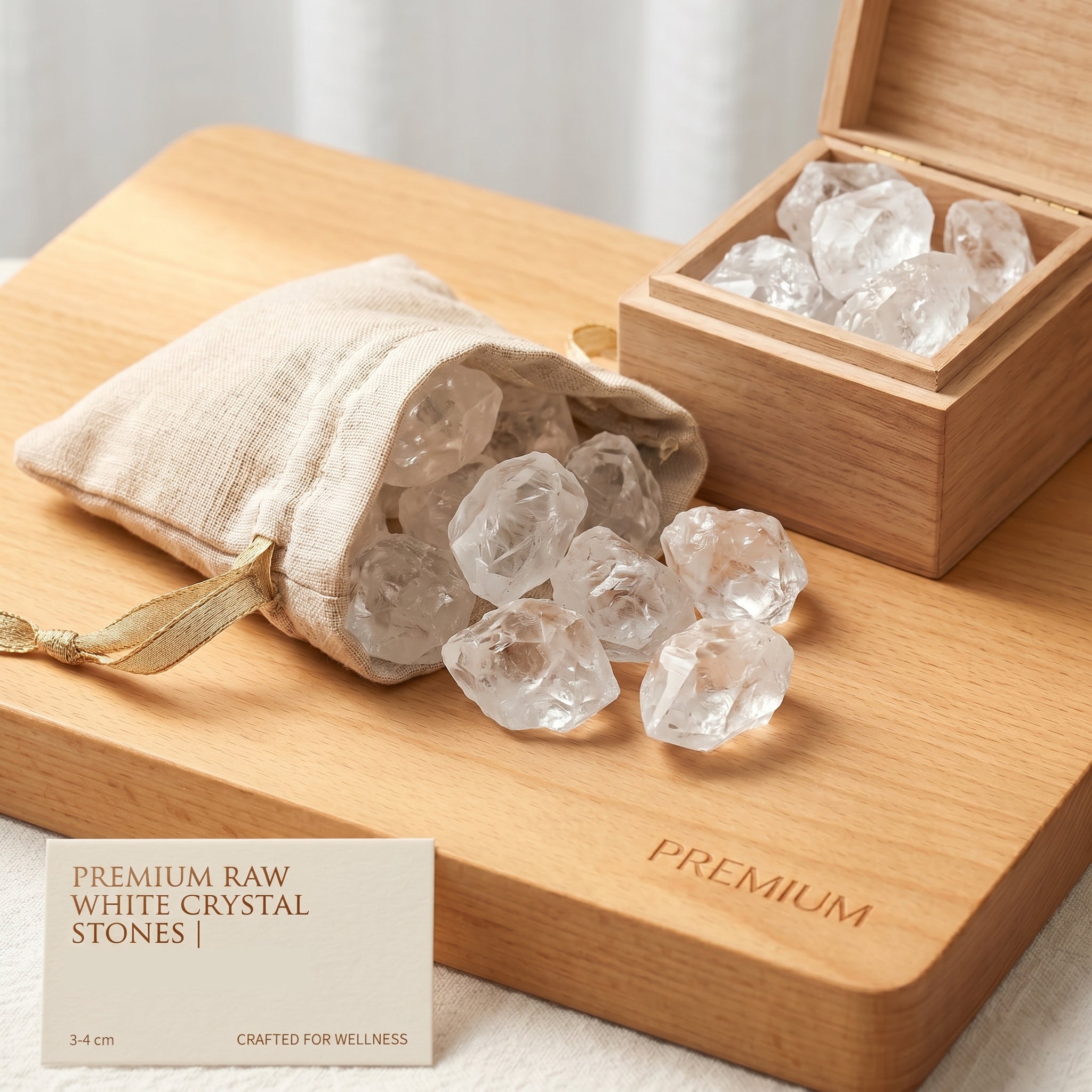 Authentic Raw Clear Quartz | The "Master Healer" | Unique Natural Crystal for Meditation &amp; Home Decor
