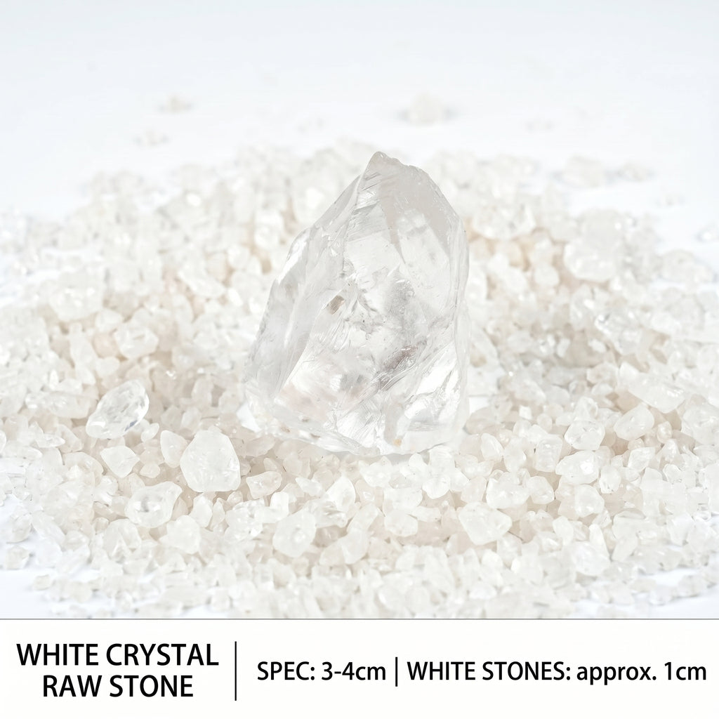 Authentic Raw Clear Quartz | The "Master Healer" | Unique Natural Crystal for Meditation &amp; Home Decor